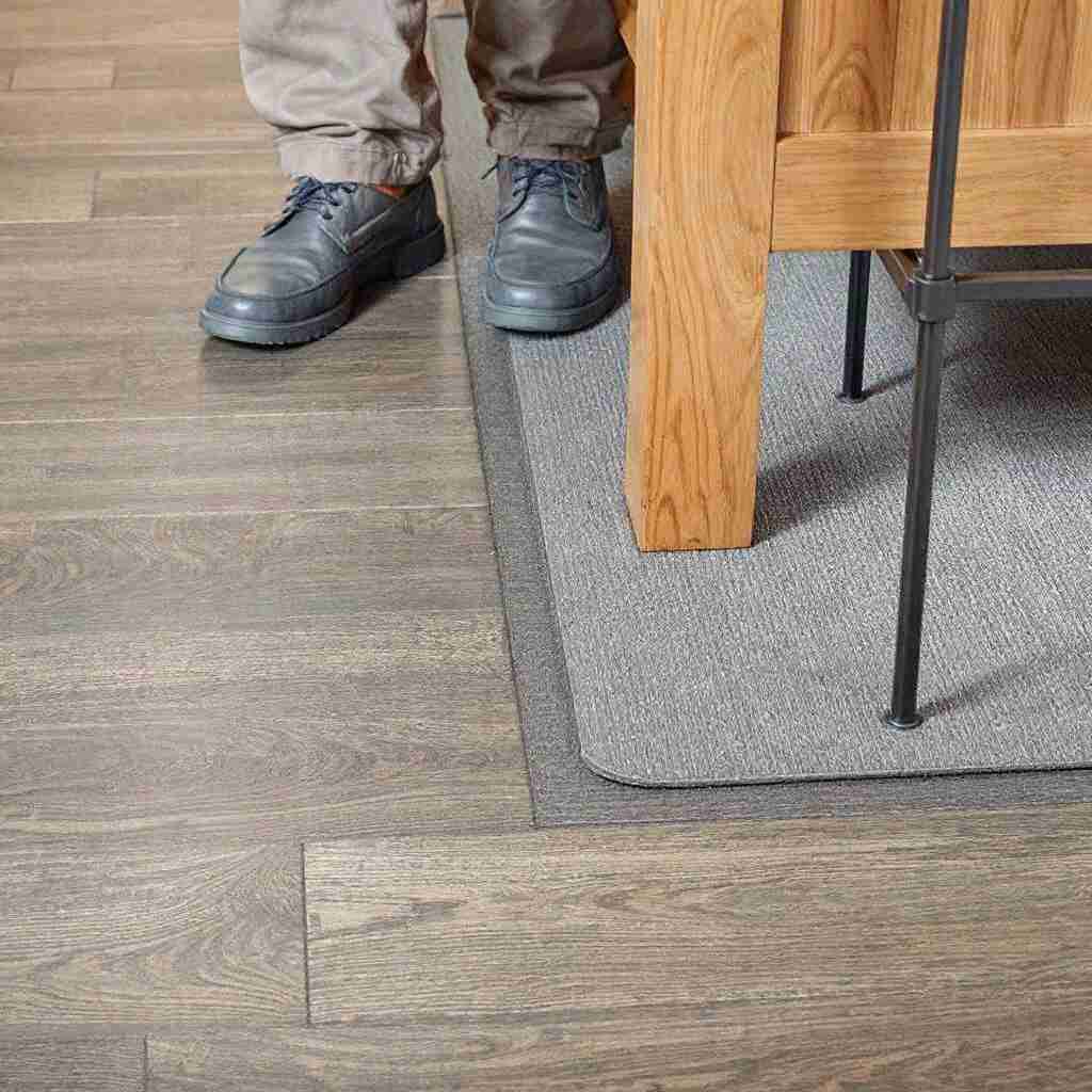 is tpr backing safe for wood floors