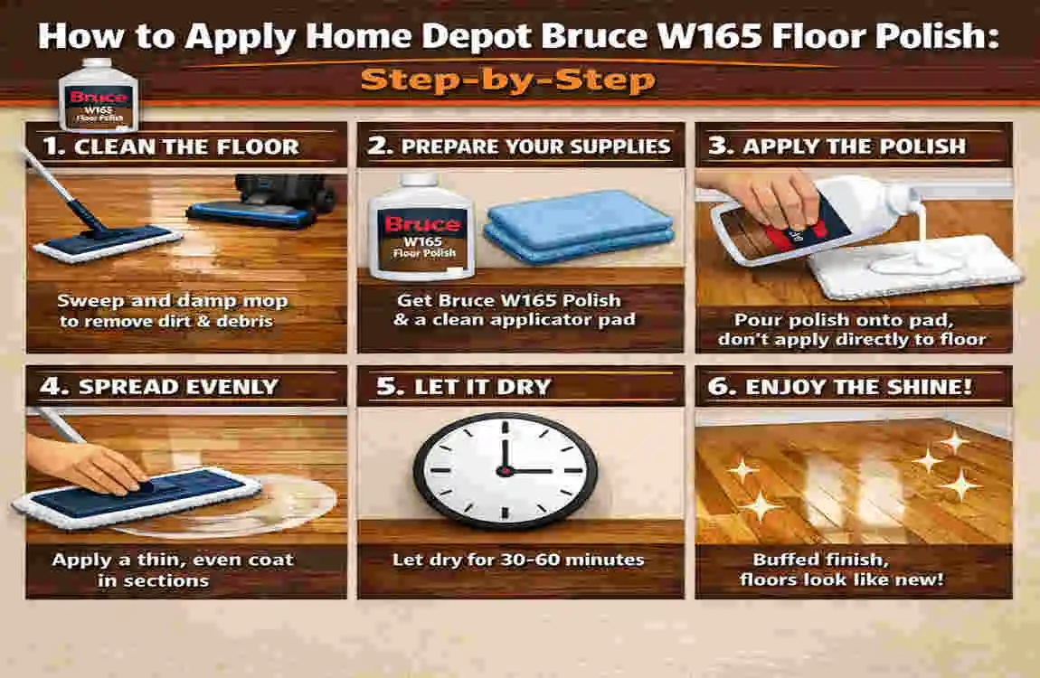 Bruce W165 Floor Polish: Home Depot's House Shine Secret