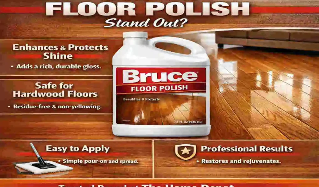 home depot bruce w165 floor polish
