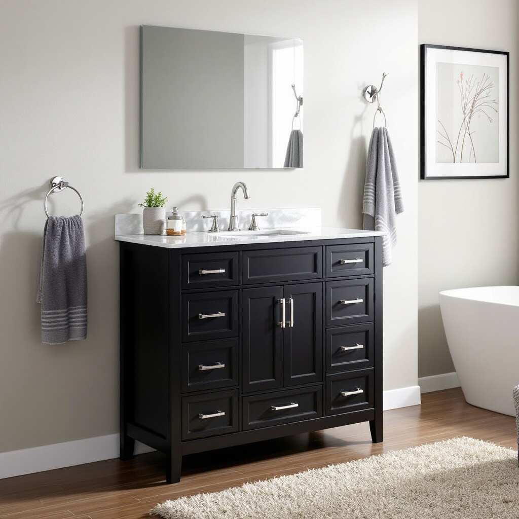 miseno ozaria floor length bath vanity