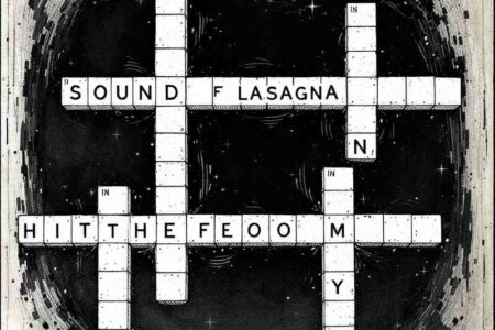 lasagna hitting the floor sound crossword