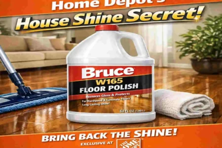 Bruce W165 Floor Polish: Home Depot's House Shine Secret