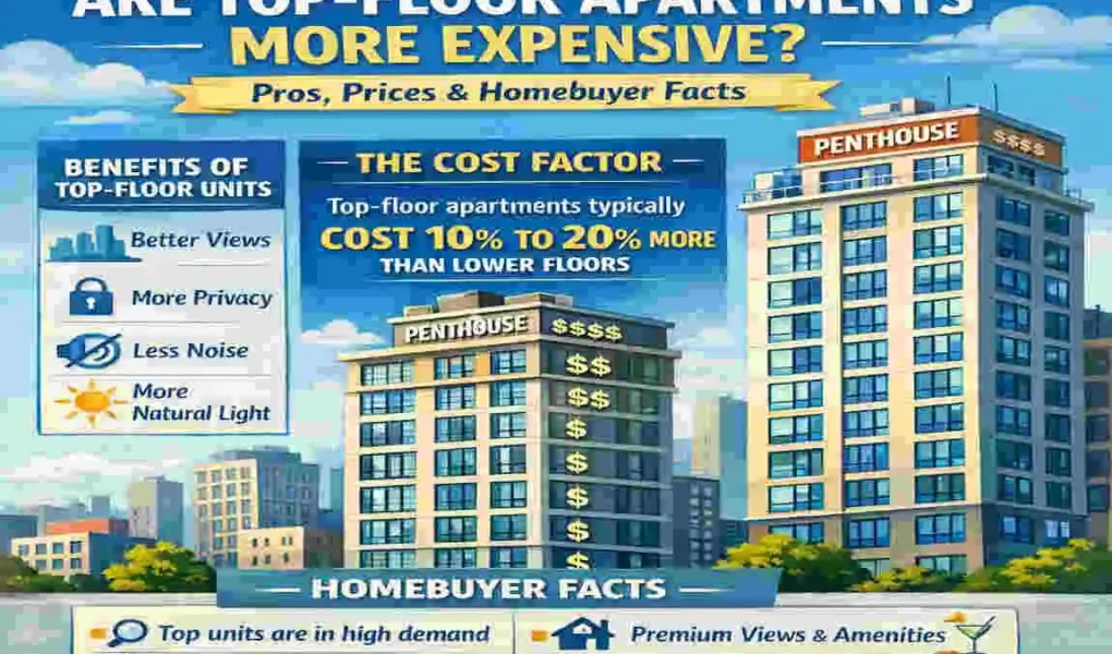 Are Top-Floor Apartments More Expensive? Pros, Prices & Homebuyer Facts