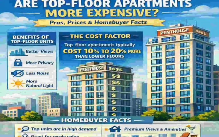 Are Top-Floor Apartments More Expensive? Pros, Prices & Homebuyer Facts