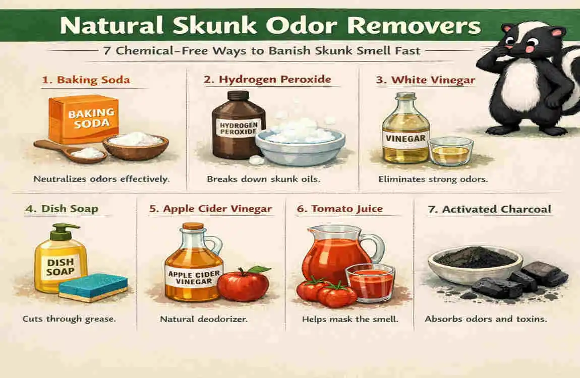 What Is a Natural Skunk Odor Remover?