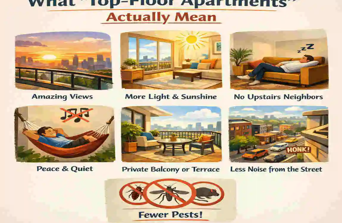 Are top-floor apartments more expensive?