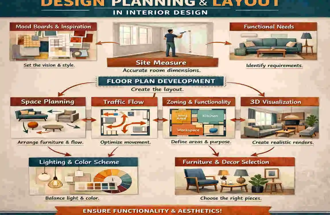 What Are the 7 Stages of Interior Design for Your Dream House?