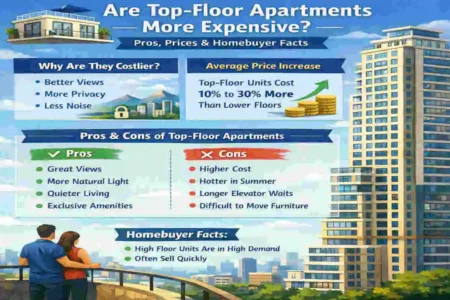 Are top-floor apartments more expensive?