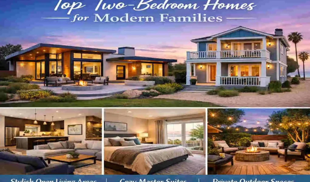 Top Two-Bedroom Homes for Modern Families