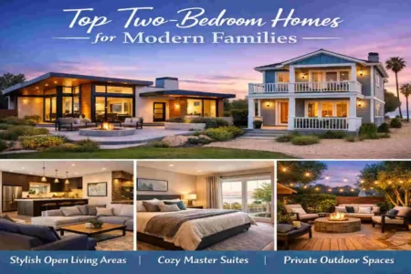 Top Two-Bedroom Homes for Modern Families