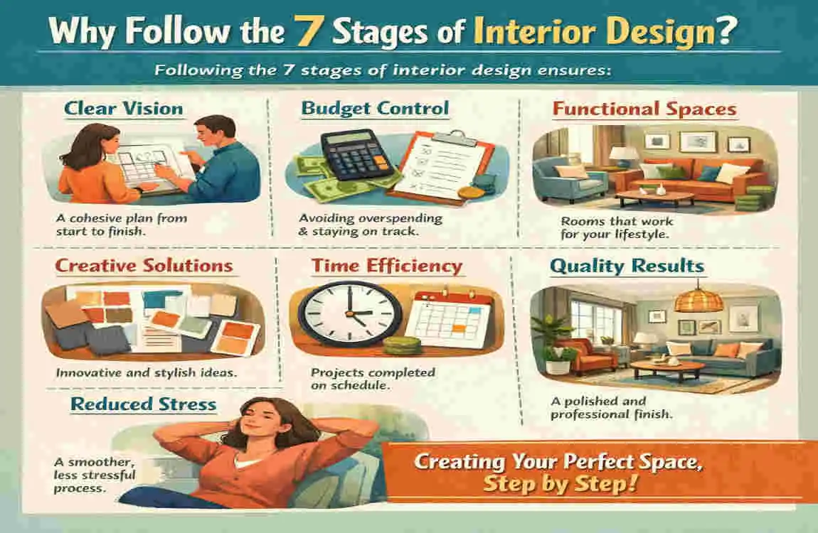 What Are the 7 Stages of Interior Design for Your Dream House?