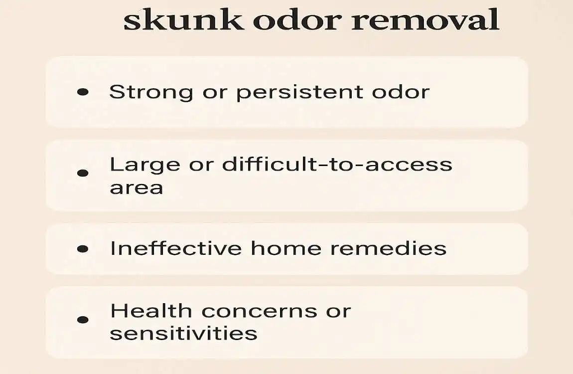 What is a natural skunk odor remover?