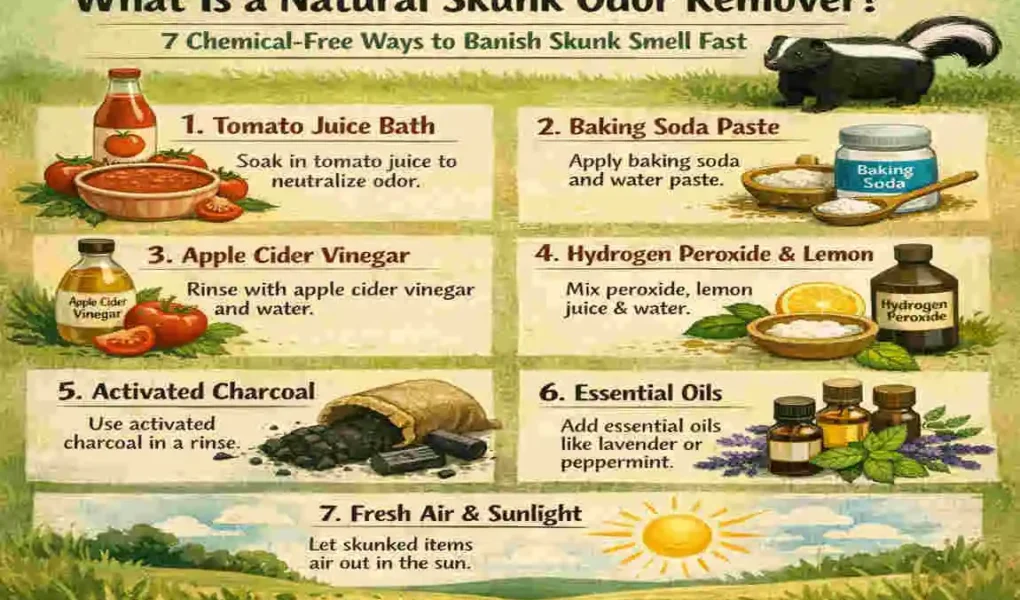 What Is a Natural Skunk Odor Remover?