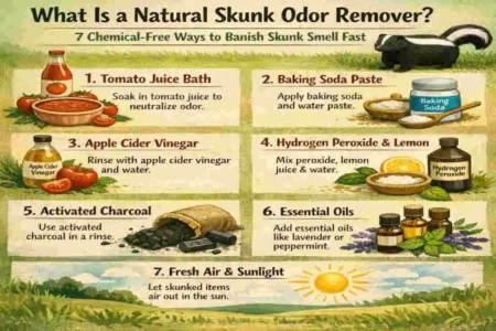 What Is a Natural Skunk Odor Remover?