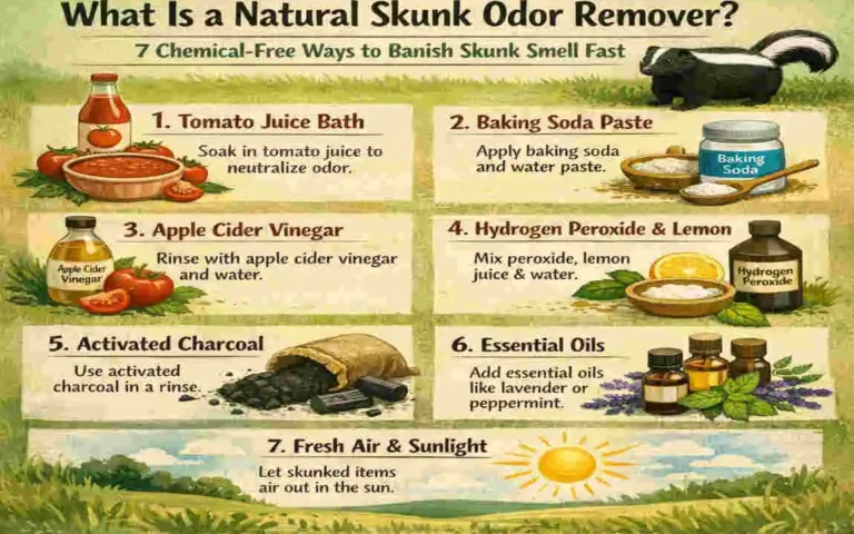What Is a Natural Skunk Odor Remover?
