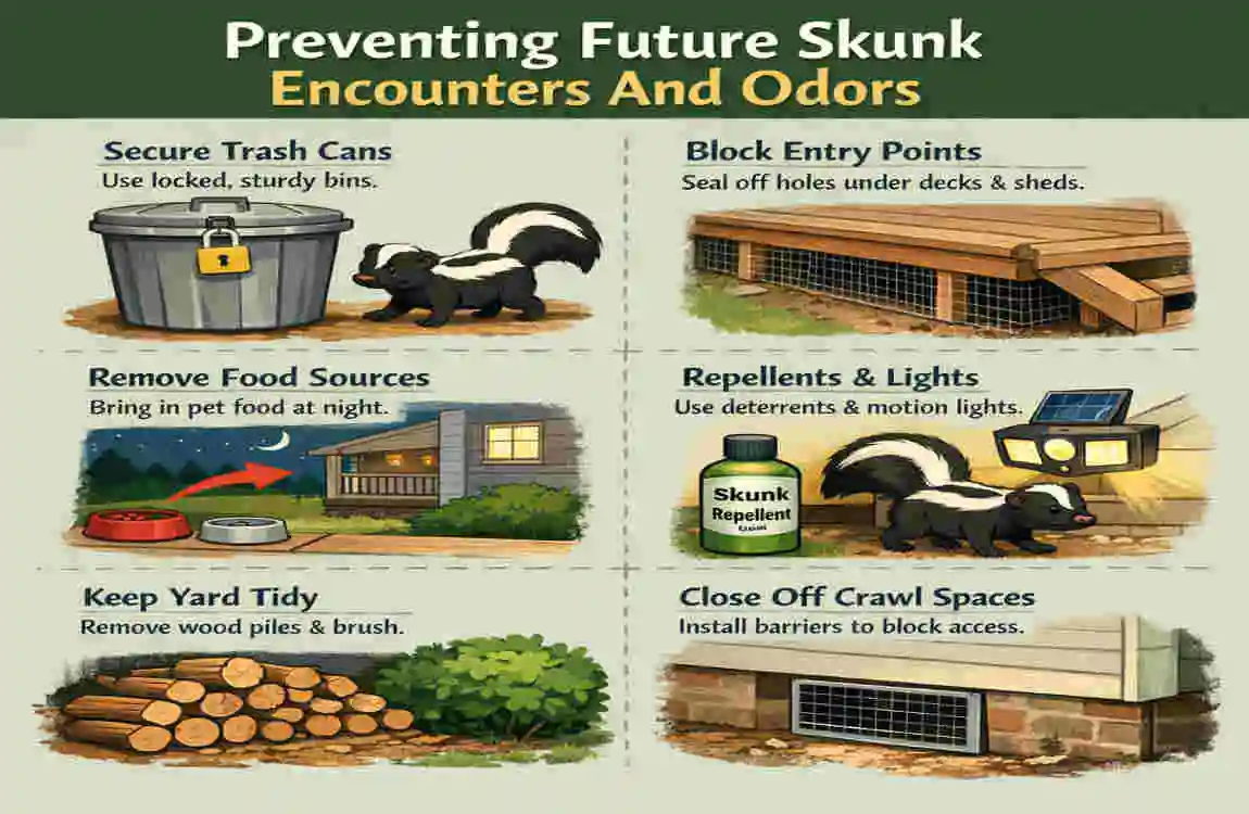 What is a natural skunk odor remover?