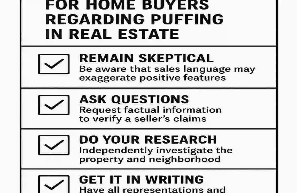 Puffing in Real Estate Contracts: Legal Dos and Don'ts for Home Buyers