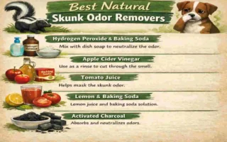 What is a natural skunk odor remover?