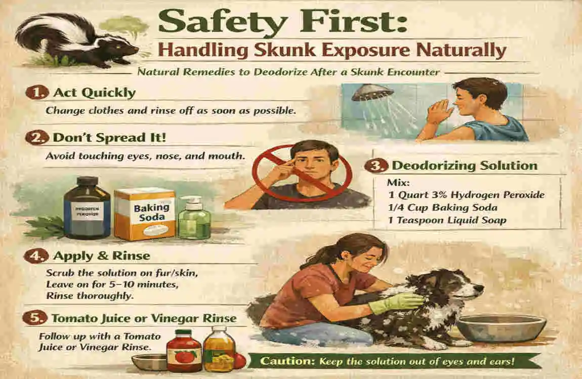 What Is a Natural Skunk Odor Remover?