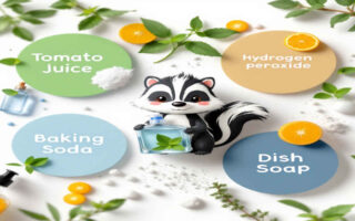 What is a natural skunk odor remover?