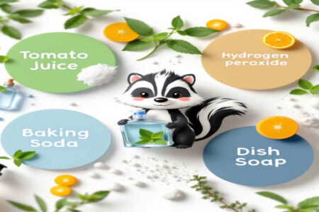 What is a natural skunk odor remover?