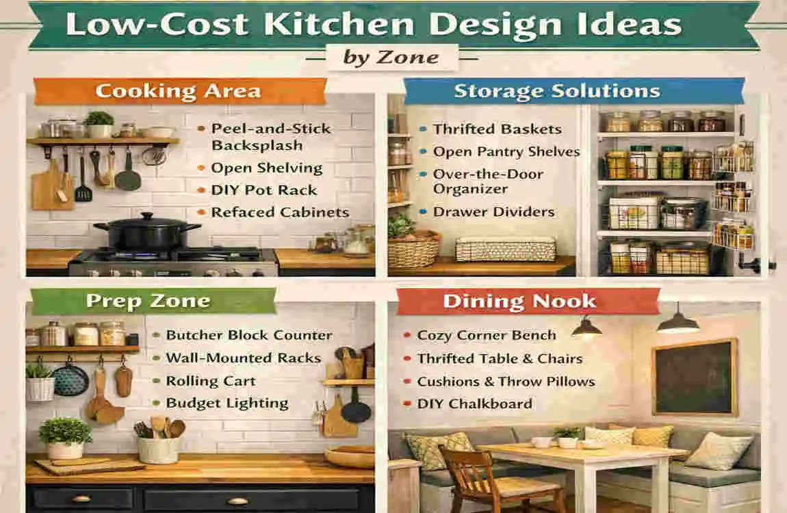 Budget Kitchen Makeover: Low-Cost Designs for Dream Homes