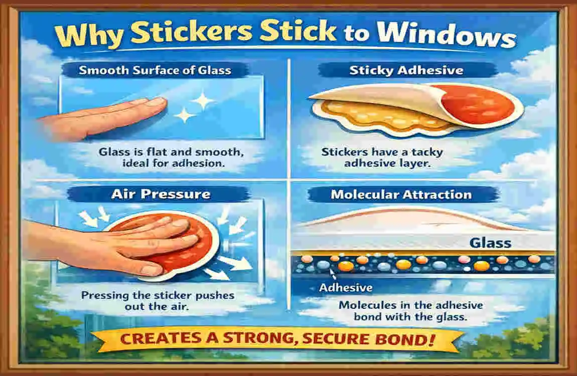 How do you remove stickers from house windows