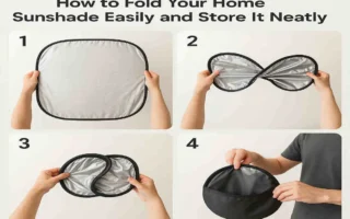 Step-by-Step Guide: How to Fold Your Home Sunshade Easily and Store It Neatly