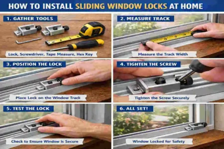 How to Install Sliding Window Locks in Your Home?