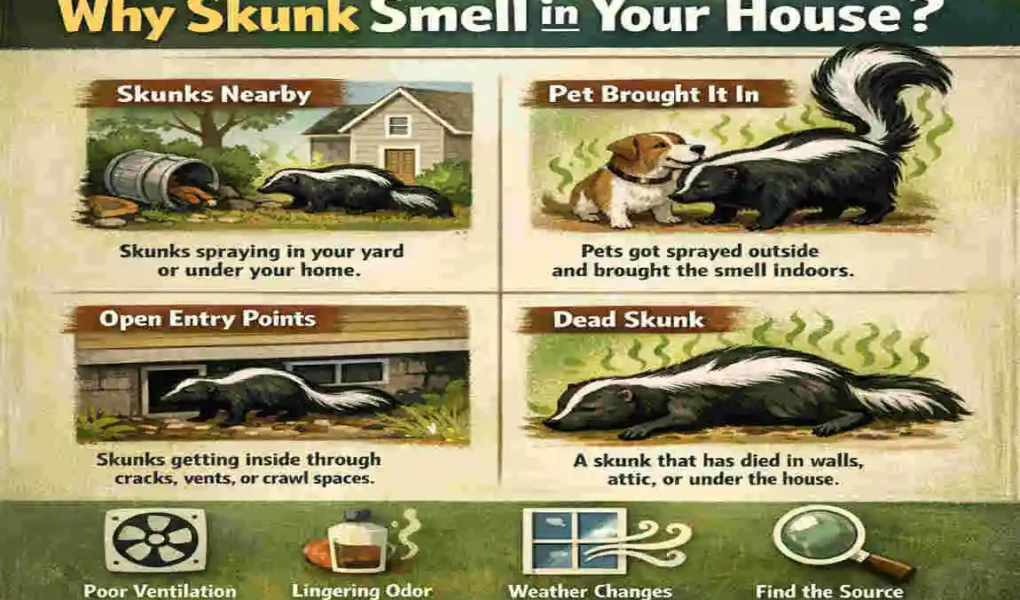 Skunk Smell in Your House
