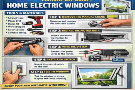 How to Install Home Electric Windows
