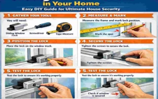 How to Install Sliding Window Locks in Your Home: Easy DIY Guide for Ultimate House Security