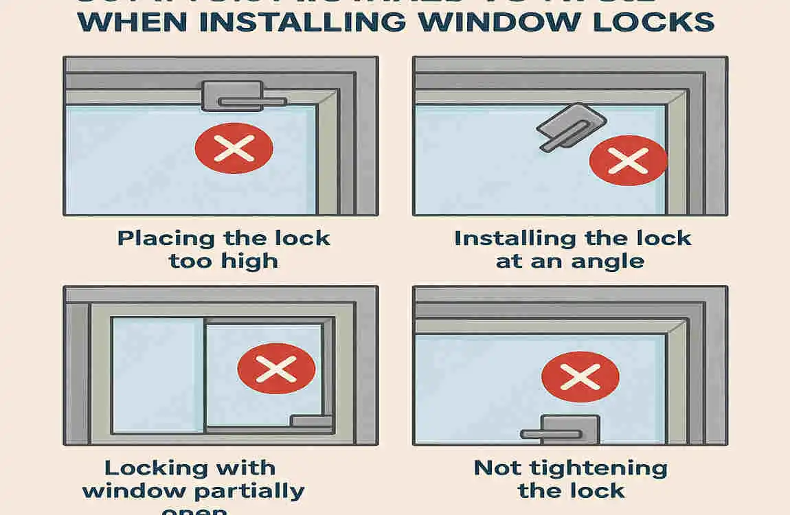 How to Install Sliding Window Locks in Your Home?