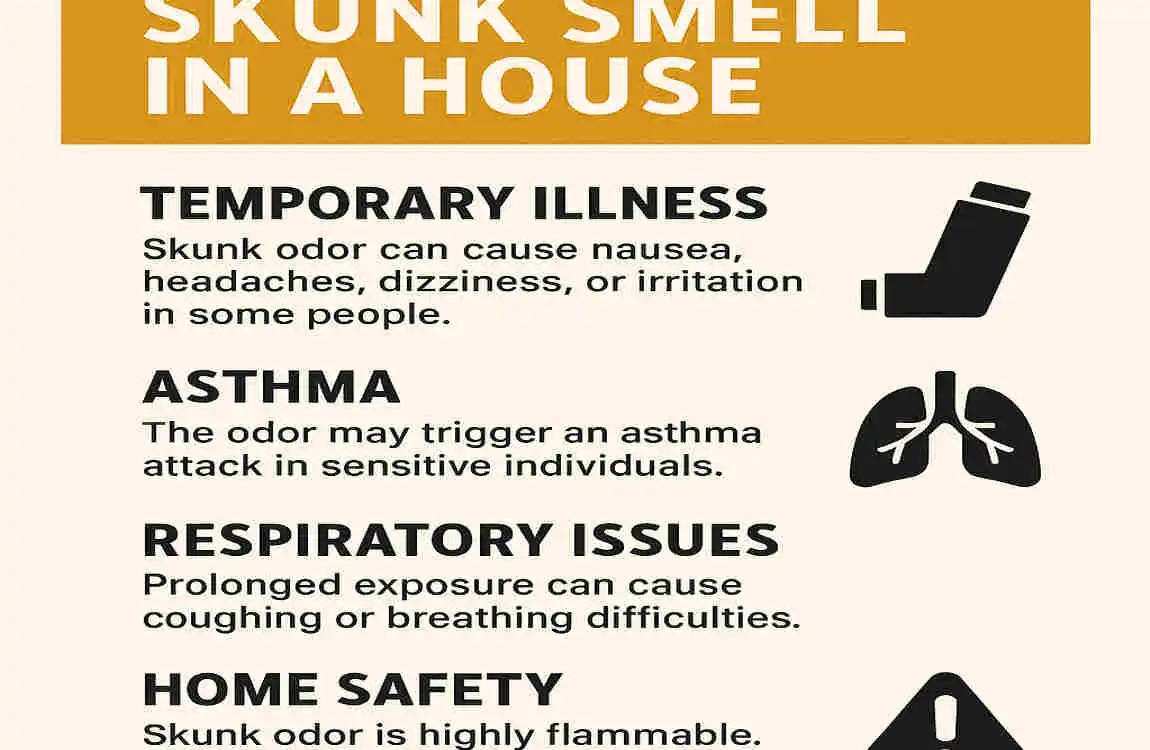 Why Skunk Smell in Your House?