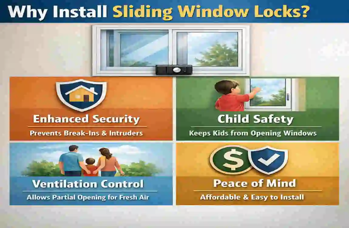 How to Install Sliding Window Locks in Your Home?