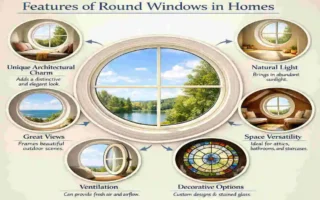 What is a round window in a house called?