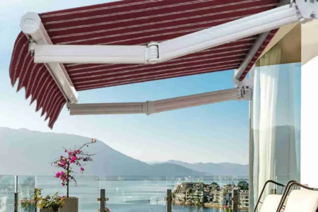 How to fold the home sunshade?