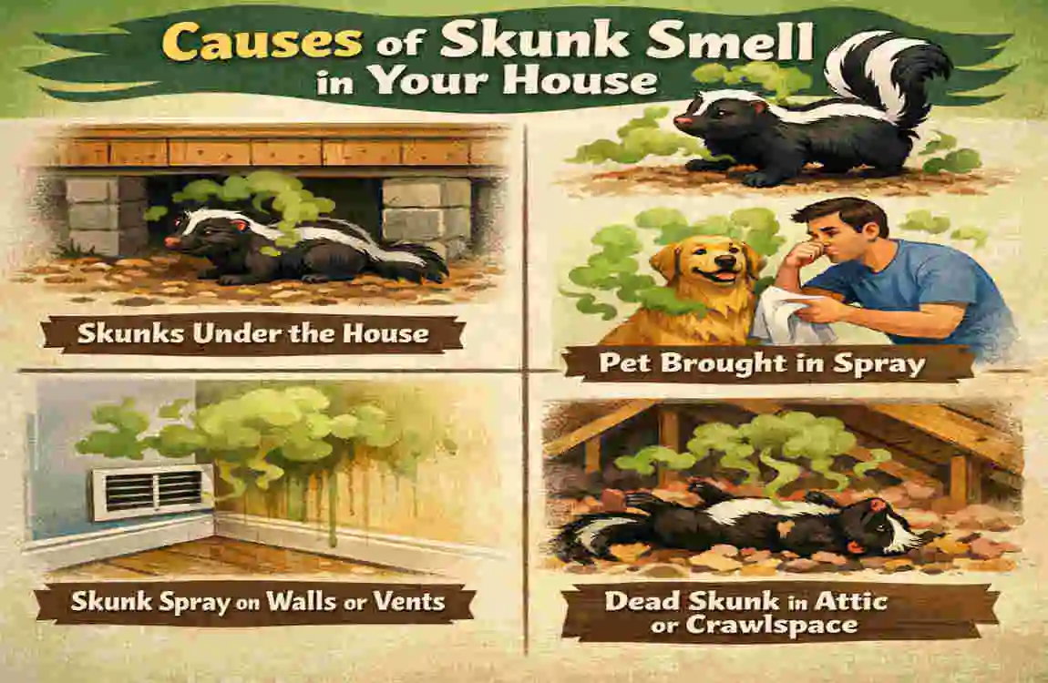 Skunk Smell in Your House