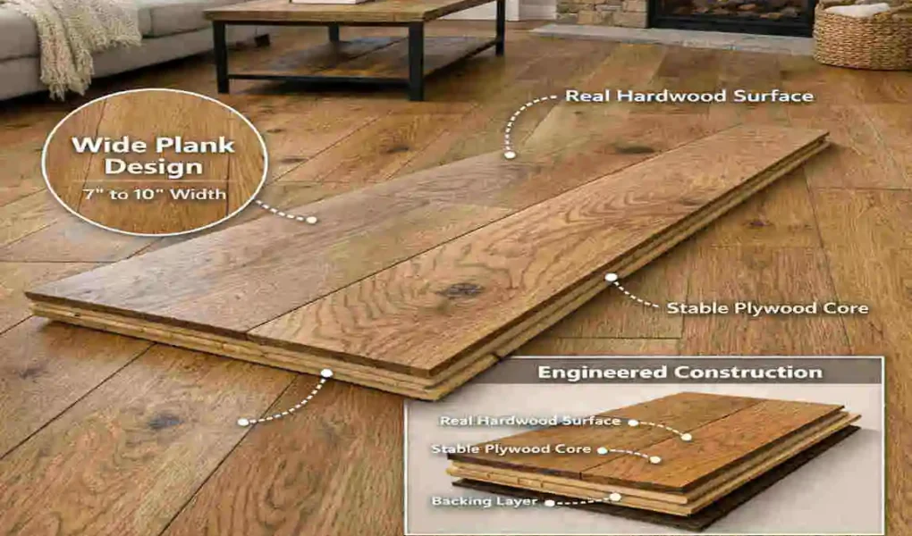 wide plank engineered flooring