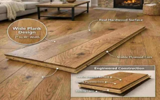 wide plank engineered flooring