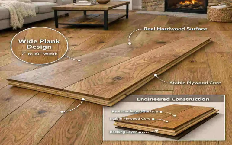 wide plank engineered flooring