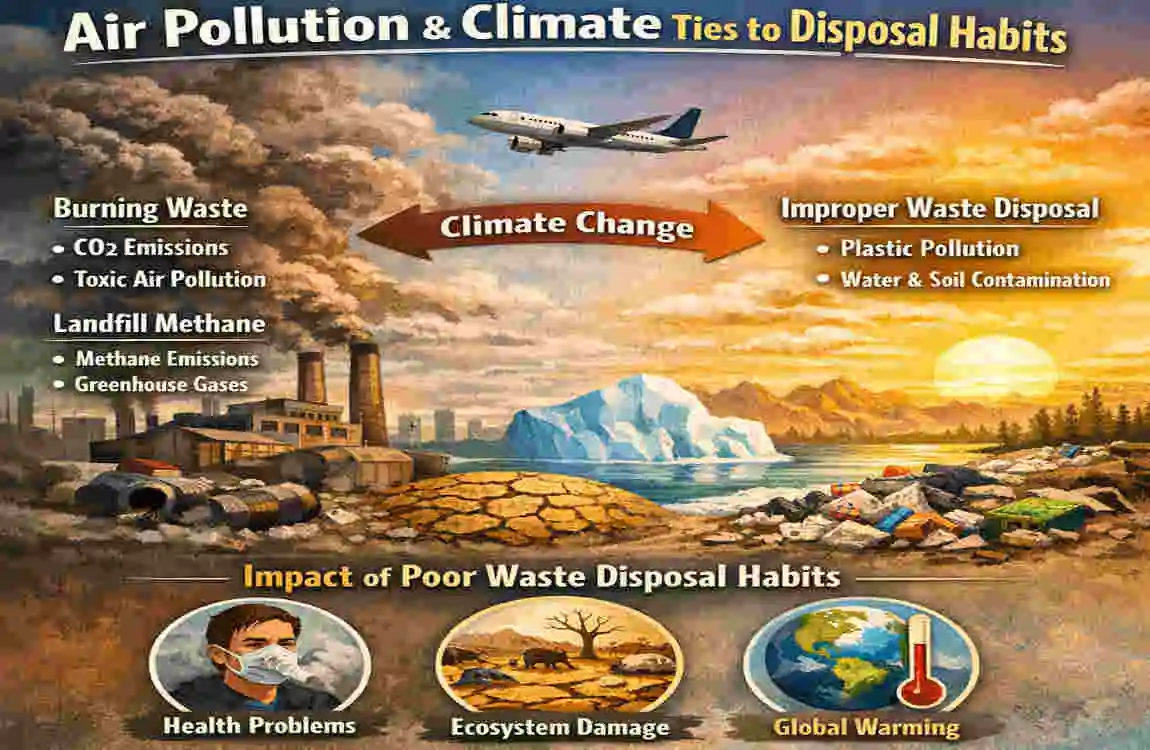 dispose of waste