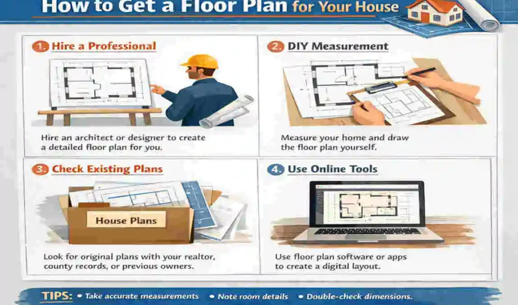 how can i get a floor plan for a house