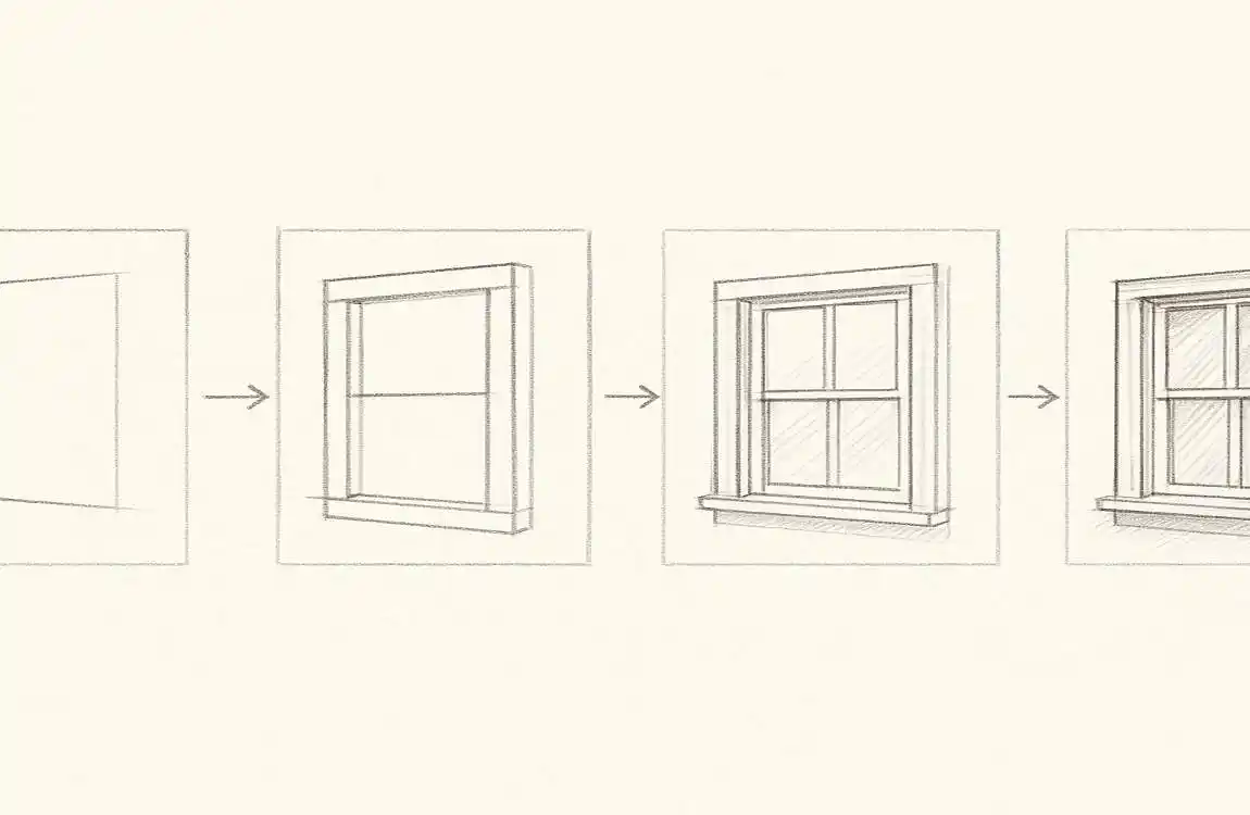 Draw a House Window Fast: Simple Steps for Beginners
