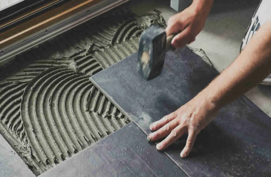 How to fix damaged floor tiles