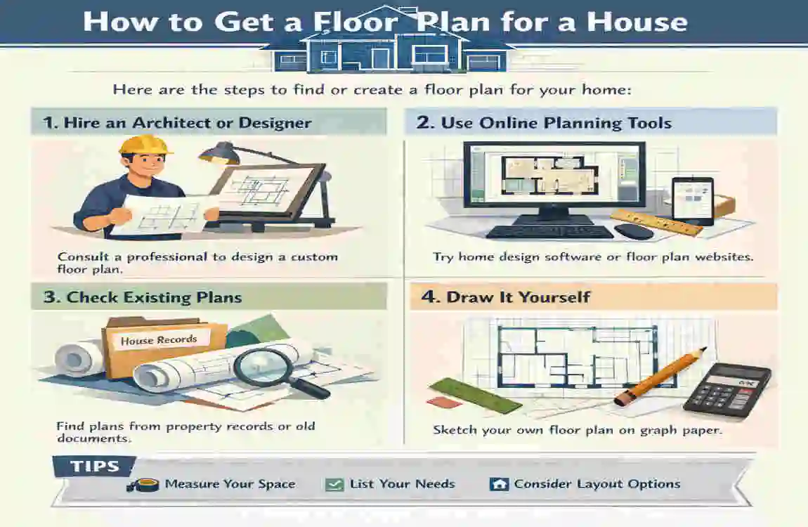 how can i get a floor plan for a house
