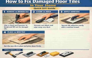 How to Fix Damaged Floor Tiles in Your Home: Quick DIY Guide