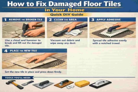 How to Fix Damaged Floor Tiles in Your Home: Quick DIY Guide