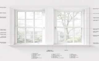 How do you draw a window for a house?