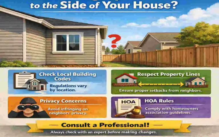 Can you put windows on the side of a house?